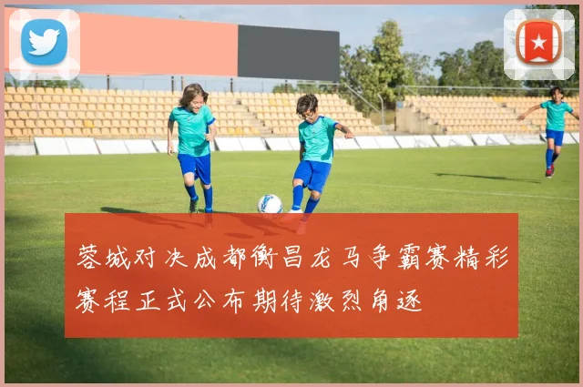 蓉城对决成都衡昌龙马争霸赛精彩赛程正式公布期待激烈角逐